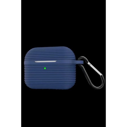 Apple Airpods 4 (4.nesil)/airpods 5 (5.nesil) Raven Silikon Kılıf - Lacivert