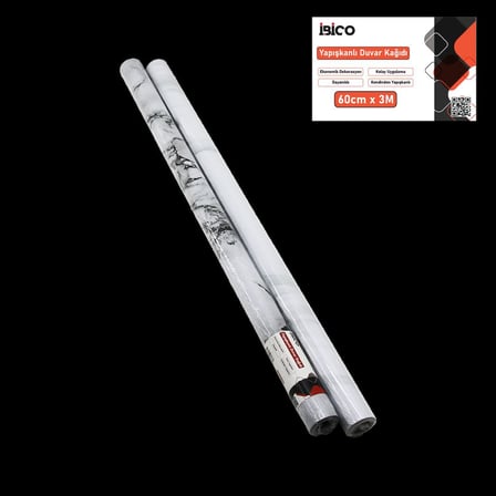 Royaleks Mermer Desenli Kendinden Yapışkanlı Folyo 2 Adet 60 cm x 3 m
