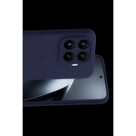 Xiaomi Mi 17t Pro Nano İçi Kadife Silikon - Lacivert