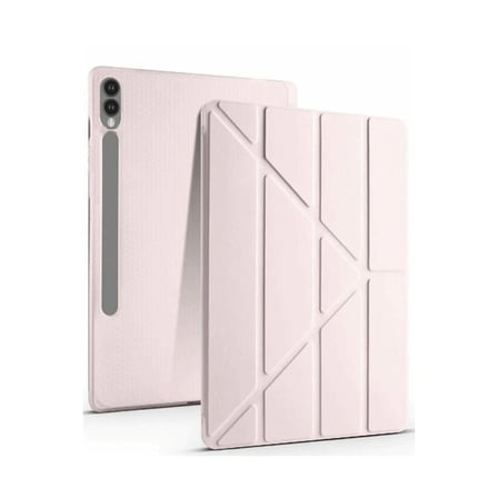 Samsung Galaxy X610 Tab S9 Fe Plus 12 4 Kilif Kalemlikli Mars Tablet Kilifi Rose Gold