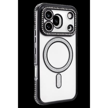 Huawei Honor 600 Pro Joke Simli Magneticsafe Kılıf - Siyah