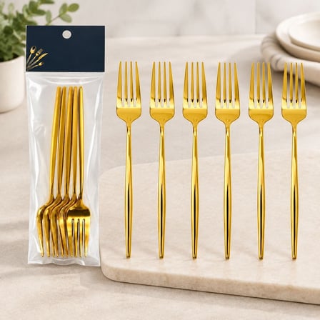 Gold Yemek Çatalı