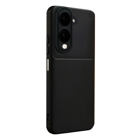 Vivo Y29s Auto Focus Karbon Kapak - Siyah