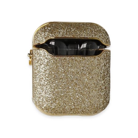 Apple Airpods 2 (2.nesil) Spell Simli Kılıf - Gold