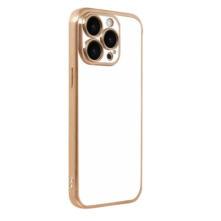Apple İphone 15 Pro Max Razer Lensli Silikon - Gold