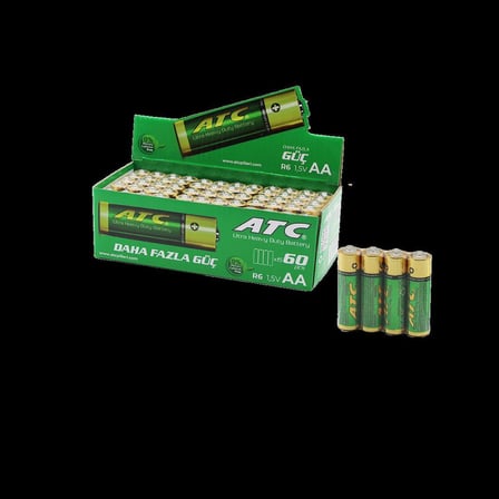 AA Kalem Pil 1.5V Alkalin ( 60 Adet )