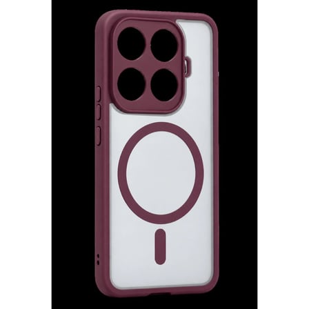Xiaomi Mi 17t Loji Magsafe Kapak - Bordo