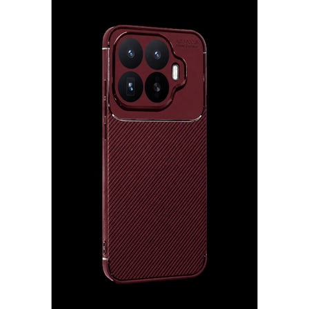 Newface Xiaomi Mi 17t Auto Focus Karbon Kapak - Bordo