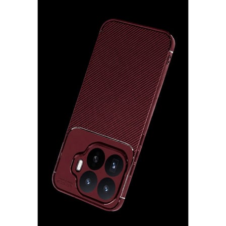 Newface Xiaomi Mi 17t Auto Focus Karbon Kapak - Bordo