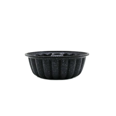 Döküm Göbekli Kek Kalıbı 25 cm (Klasik Dilimli)