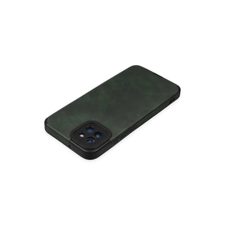 Samsung Galaxy A03 Kılıf Loop Deri Silikon - Yeşil