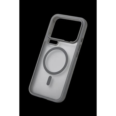 Xiaomi Uyumlu Mi 17 Pro Max Loji Magsafe Kapak - Gri
