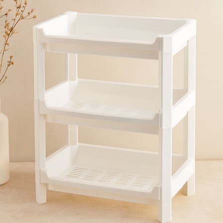 3 Katlı Geniş Sepet Organizer Raf Ünitesi 510x205x685 mm