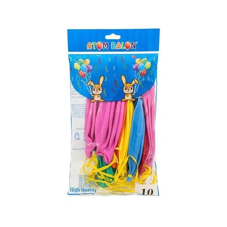 Jumbo Lastikli Balon 10'lu