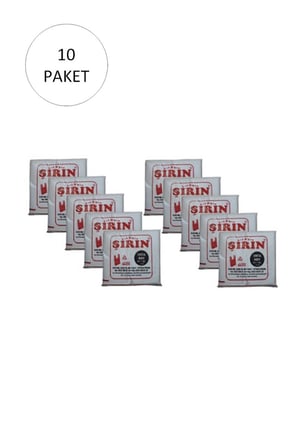 Beyaz Kalın Atlet Poşet Orta Boy 28x50 Cm 1 Kg 10 Paket (Takriben 750 Adet)
