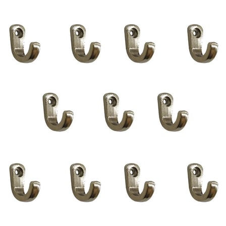 Tekli Bijuteri, Dekor Askısı - Nikel, 100 Adet, 10x18x22 Mm