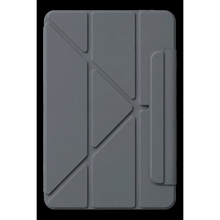 Apple İpad 2025 10.9 10.nesil (a16) Edz Manyetik Standlı Tablet Kılıfı - Koyu Gri