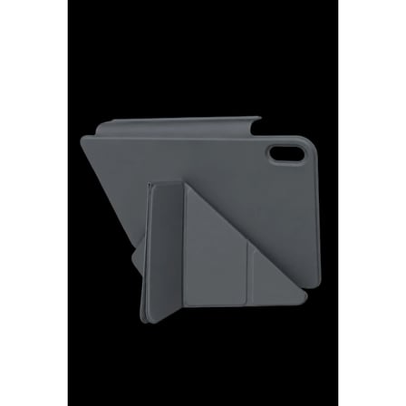 Apple İpad 2025 10.9 10.nesil (a16) Edz Manyetik Standlı Tablet Kılıfı - Koyu Gri