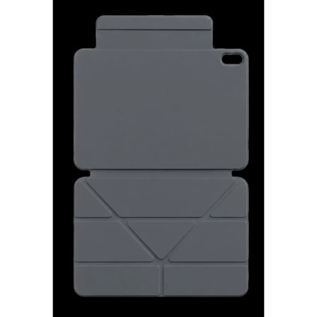 Apple İpad 2025 10.9 10.nesil (a16) Edz Manyetik Standlı Tablet Kılıfı - Koyu Gri