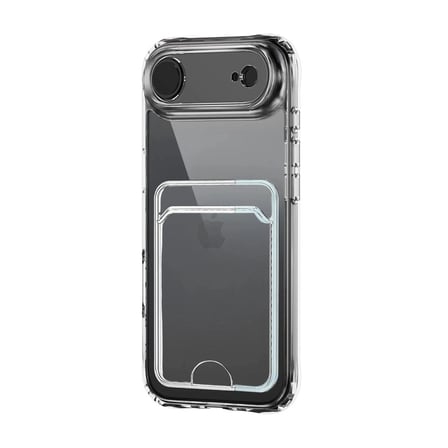 Apple İphone 17 Air Kart Şeffaf Silikon - Şeffaf