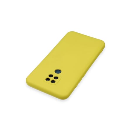 General Mobile Gm 20 Kılıf Nano İçi Kadife Silikon - Sarı