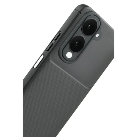 Vivo Y29s Auto Focus Karbon Kapak - Gri