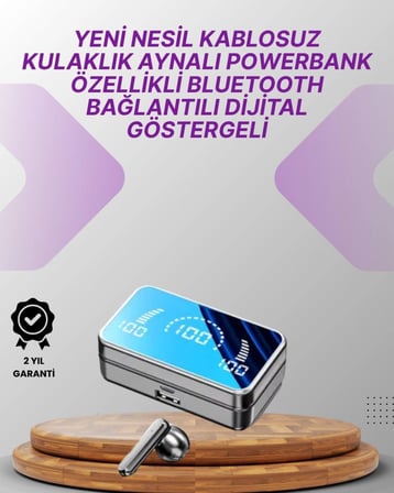 S20 Kablosuz Kulaklık – 360° Surround Stereo Ses Sistemi İle Derin Ses Deneyimi