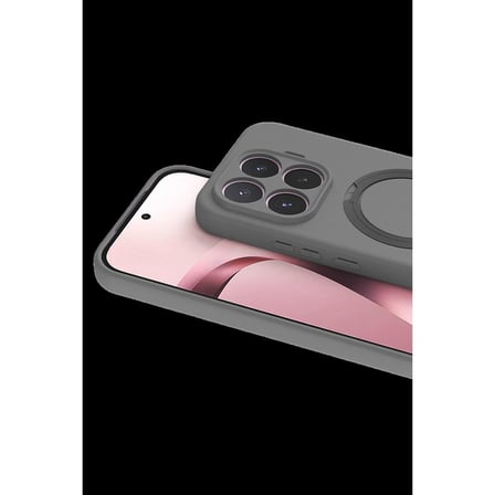 Newface Xiaomi Mi 17t Pro Regal Magsafe Standlı Kapak - Titan Gri