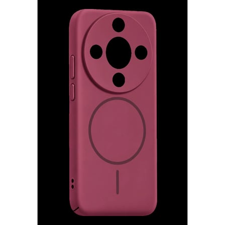 Huawei Honor Magic 8 Lite Mika Pc Magsafe Kapak - Bordo
