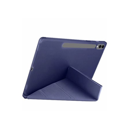 Samsung Galaxy X610 Tab S9 Fe Plus 12.4 Kılıf Kalemlikli Mars Tablet Kılıfı - Lacivert