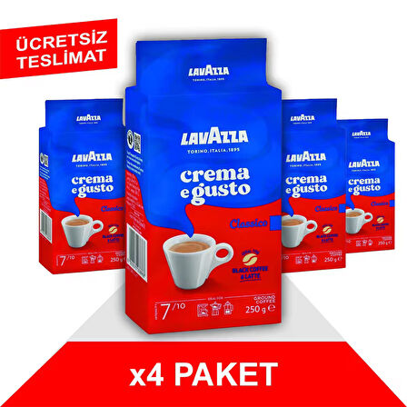 Crema e Gusto Filtre Kahve (250gr) x4