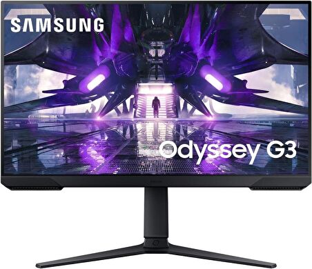 Samsung Odyssey G3 LS27AG320NUXUF 27" 1 ms Full HD FreeSync Pivot Oyuncu Monitörü - Teşhir