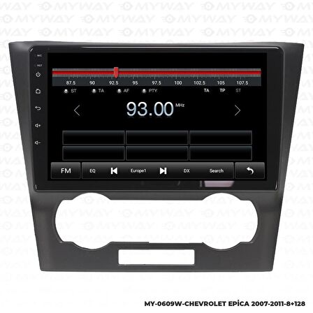 Araç Multimedya Chevrolet Epica Android 12 Carplay 4Gb Ram + 64Gb Hdd Navigasyon Ekran MYW
