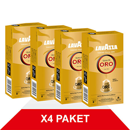 Qualità Oro 55gr Nespresso® Uyumlu Alüminyum Kapsül x4