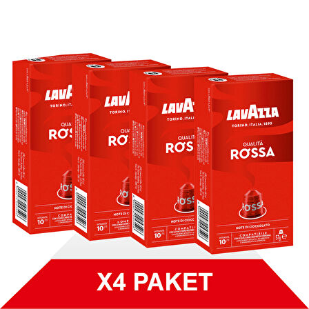 Qualità Rossa 57gr Nespresso® Uyumlu Alüminyum Kapsül x4