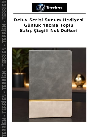 Delux Serisi Sunum Hediyesi Günlük Yazma Toplu Satış Çizgili Not Defteri