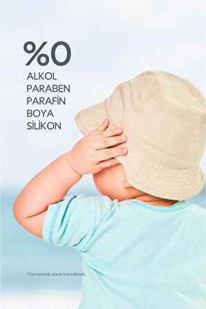 SPF 50 Çocuk Güneş Kremi Suya Dayanıklı Yağsız Görünüm Yüksek UVA/UVB Koruyucu (100 ml)