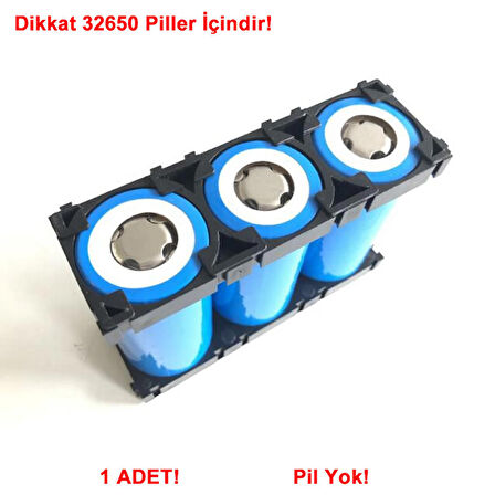 32650 3lü Pil Tutucu Birleştirici 32700 Lityum Lion Lipo Batarya Pil Yuvası