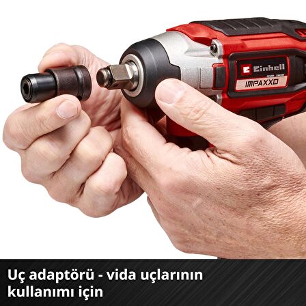 Einhell IMPAXXO 18/230 - Solo, Kömürsüz Akülü Darbeli Somun Sıkma