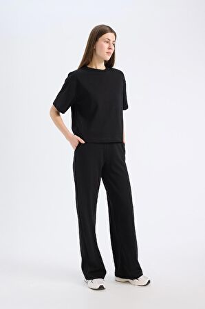 Straight Fit Cepli Pantolon