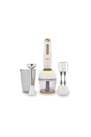 Homend Handmaid 1960H Blender Set Krem Gold