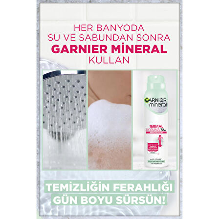 Garnier Mineral Termal Koruma Sprey Deodorant 150 ml