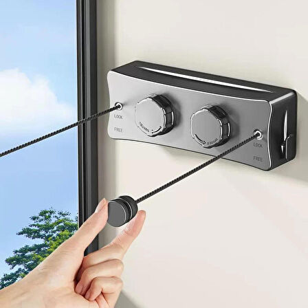 Mioji Mio CH5 Duo Portatif 20Kg Dayanıklı Çek As Çamaşır Askılığı