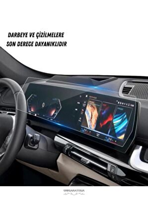 BMW X1 2024 Gösterge Panel ve Bilgi Ekranı Uyumlu Nano Ekran Koruyucu