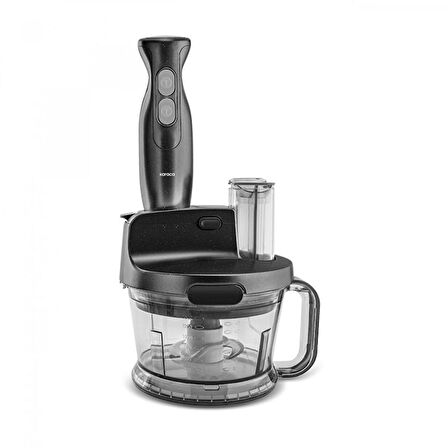 Karaca Mutfak Robotu Shiny Black 2000w