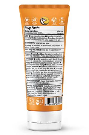 Badger Clear Zinc Çocuk Güneş Kremi SPF40 87 ml