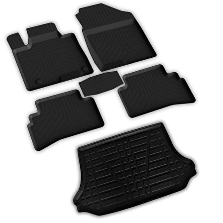 Toyota RAV4 Ferrous 4D Paspas ve 3D Bagaj Havuzu 2006 2012