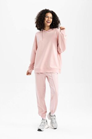 DeFactoFit Jogger Eşofman Altı Standart Fit Chino Basic Düz B7754AX24SPBR80