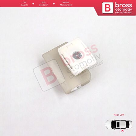 Mercedes S320 W220 1998-2005 İçin Ön Sol Kapı Cam Kriko Klipsi