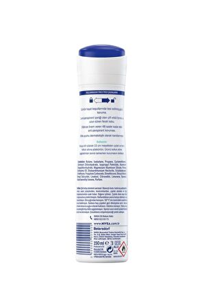 Nivea Kadın Sprey Deodorant Dry Fresh 150ml, 72 Saat Anti-perspirant Koruma, Ekstra Kuruluk